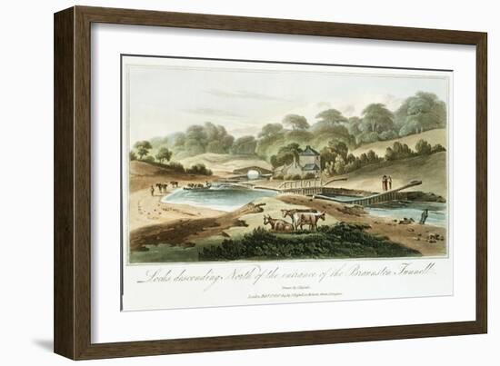 Grand Junction Canal, Northampstonshire, 1819-null-Framed Giclee Print