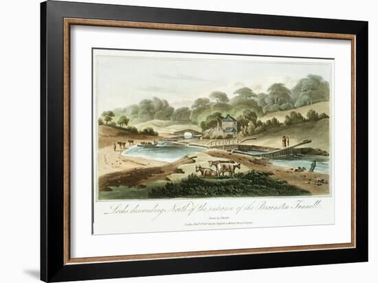 Grand Junction Canal, Northampstonshire, 1819-null-Framed Giclee Print