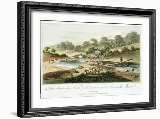 Grand Junction Canal, Northampstonshire, 1819-null-Framed Giclee Print