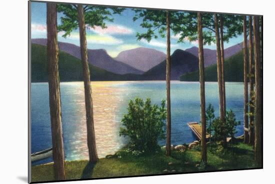 Grand Lake, Colorado - Sunrise Scene on the Lake-Lantern Press-Mounted Art Print