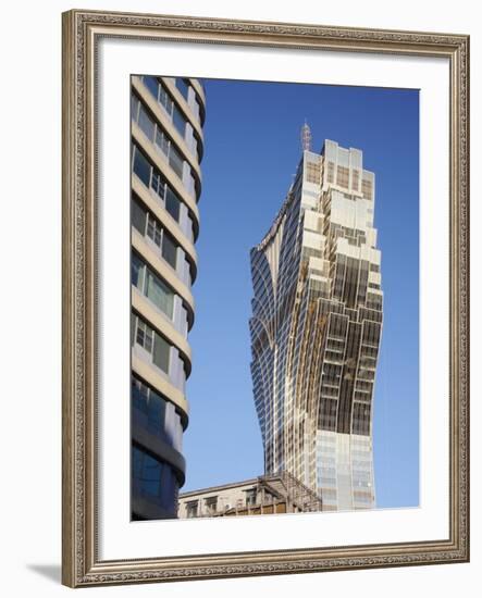 Grand Lisboa Casino, Macau, China, Asia-Ian Trower-Framed Photographic Print