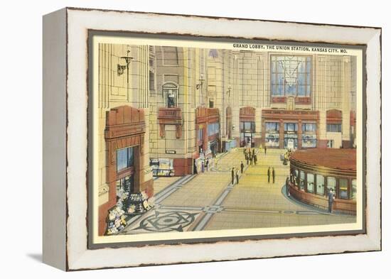 Grand Lobby, Union Station, Kansas City, Missouri-null-Framed Stretched Canvas