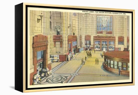 Grand Lobby, Union Station, Kansas City, Missouri-null-Framed Stretched Canvas