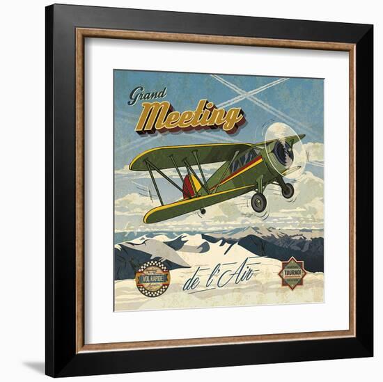 Grand meeting-Bruno Pozzo-Framed Art Print