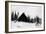 Grand Mesa, Colorado - Alexander Lake Lodge-Lantern Press-Framed Art Print