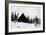 Grand Mesa, Colorado - Alexander Lake Lodge-Lantern Press-Framed Art Print