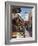 Grand Mosque and Street Scene in the Medina, Essaouira, Morocco, North Africa, Africa-Charles Bowman-Framed Photographic Print