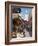 Grand Mosque and Street Scene in the Medina, Essaouira, Morocco, North Africa, Africa-Charles Bowman-Framed Photographic Print