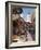 Grand Mosque and Street Scene in the Medina, Essaouira, Morocco, North Africa, Africa-Charles Bowman-Framed Photographic Print