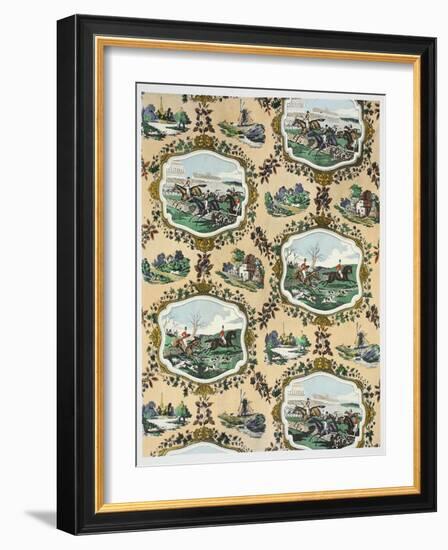 Grand National, Pub. 1933 (Colour Litho)-Harry Wearne-Framed Giclee Print