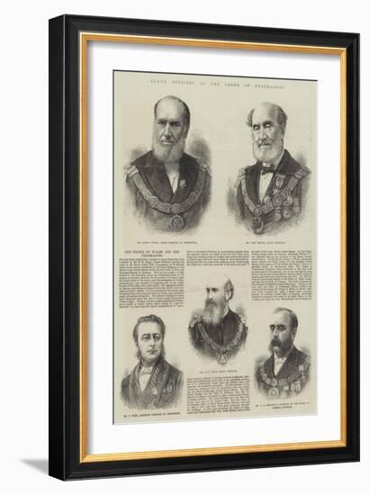 Grand Officers of the Order of Freemasons-null-Framed Giclee Print