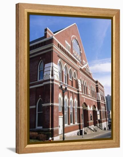 Grand Ole Opry at Ryman Auditorium-Barry Winiker-Framed Premier Image Canvas