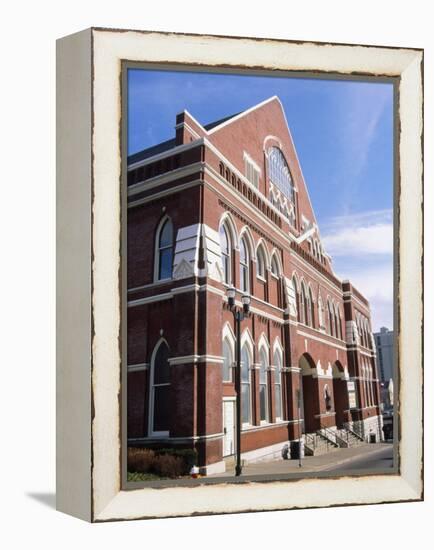 Grand Ole Opry at Ryman Auditorium-Barry Winiker-Framed Premier Image Canvas