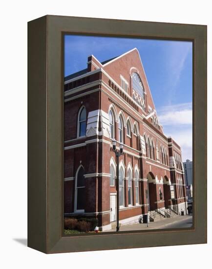 Grand Ole Opry at Ryman Auditorium-Barry Winiker-Framed Premier Image Canvas