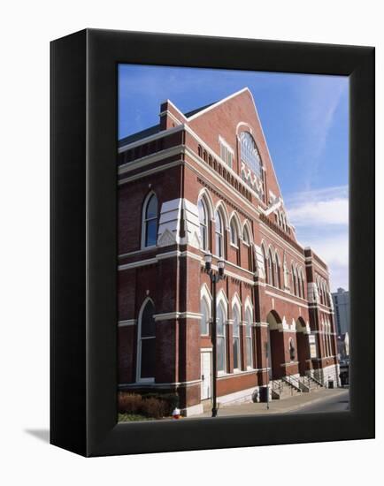 Grand Ole Opry at Ryman Auditorium-Barry Winiker-Framed Premier Image Canvas