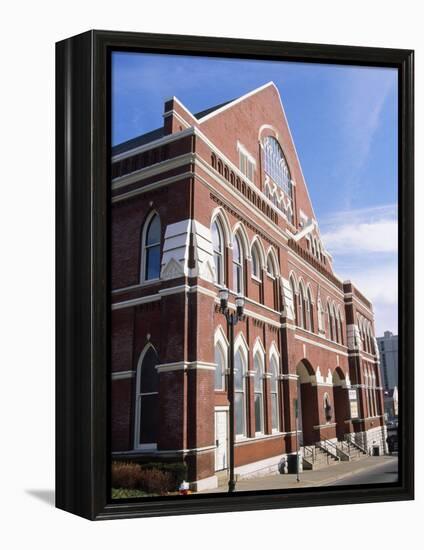 Grand Ole Opry at Ryman Auditorium-Barry Winiker-Framed Premier Image Canvas