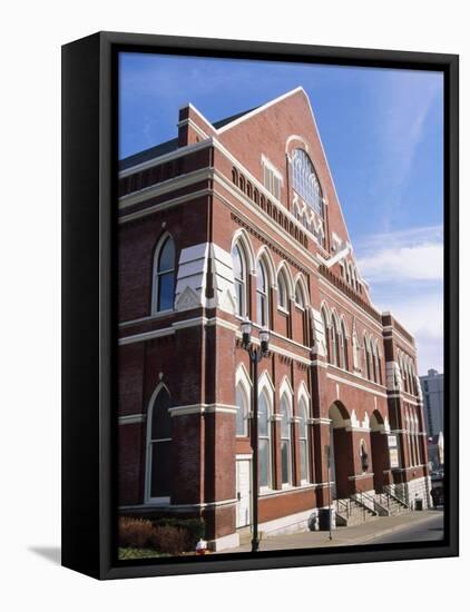 Grand Ole Opry at Ryman Auditorium-Barry Winiker-Framed Premier Image Canvas