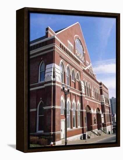 Grand Ole Opry at Ryman Auditorium-Barry Winiker-Framed Premier Image Canvas
