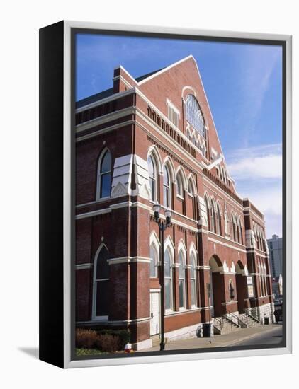 Grand Ole Opry at Ryman Auditorium-Barry Winiker-Framed Premier Image Canvas