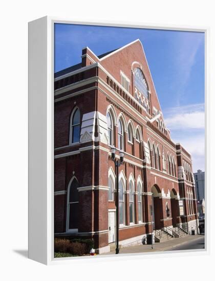 Grand Ole Opry at Ryman Auditorium-Barry Winiker-Framed Premier Image Canvas