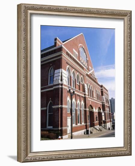 Grand Ole Opry at Ryman Auditorium-Barry Winiker-Framed Photographic Print