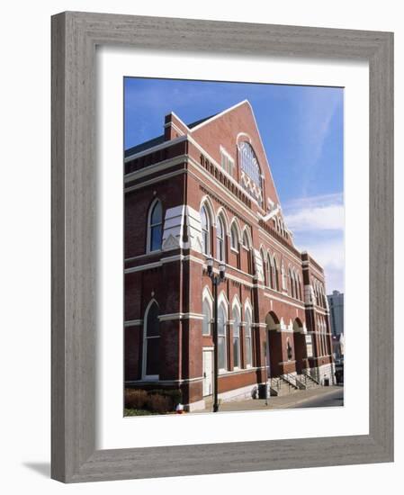 Grand Ole Opry at Ryman Auditorium-Barry Winiker-Framed Photographic Print