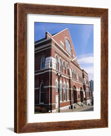 Grand Ole Opry at Ryman Auditorium-Barry Winiker-Framed Photographic Print