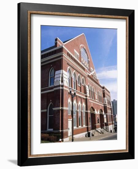 Grand Ole Opry at Ryman Auditorium-Barry Winiker-Framed Photographic Print