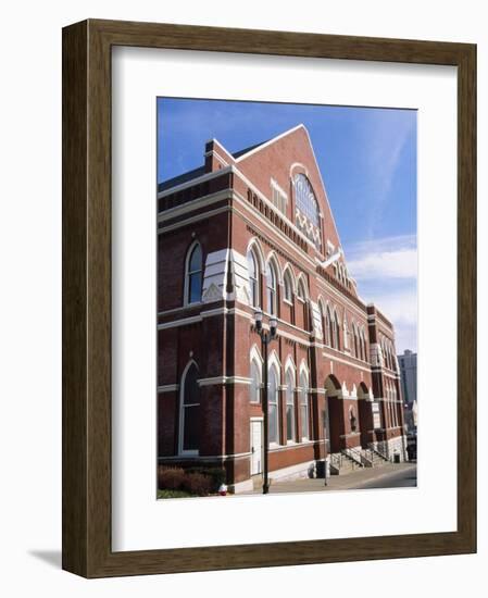 Grand Ole Opry at Ryman Auditorium-Barry Winiker-Framed Photographic Print