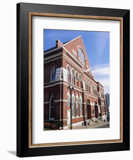 Grand Ole Opry at Ryman Auditorium-Barry Winiker-Framed Photographic Print