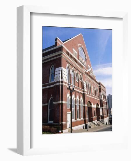 Grand Ole Opry at Ryman Auditorium-Barry Winiker-Framed Photographic Print