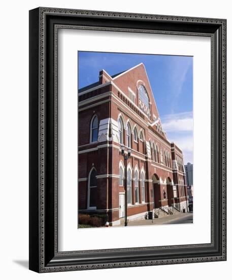 Grand Ole Opry at Ryman Auditorium-Barry Winiker-Framed Photographic Print