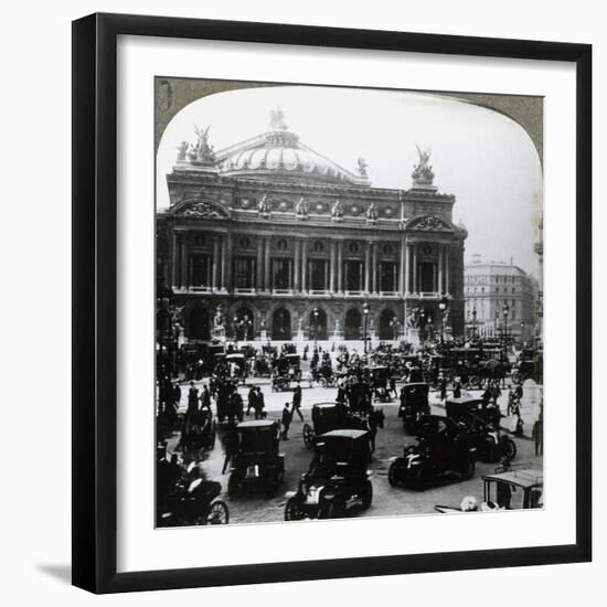 Grand Opera House, Paris, C1900s-Underwood & Underwood-Framed Photographic Print