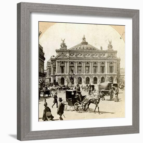 Grand Opera House, Paris, Late 19th Century-Griffith and Griffith-Framed Photographic Print