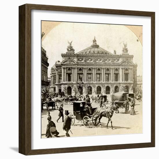 Grand Opera House, Paris, Late 19th Century-Griffith and Griffith-Framed Photographic Print