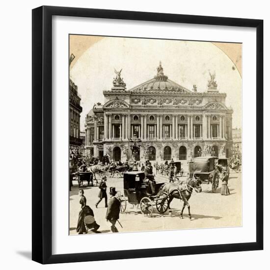 Grand Opera House, Paris, Late 19th Century-Griffith and Griffith-Framed Photographic Print