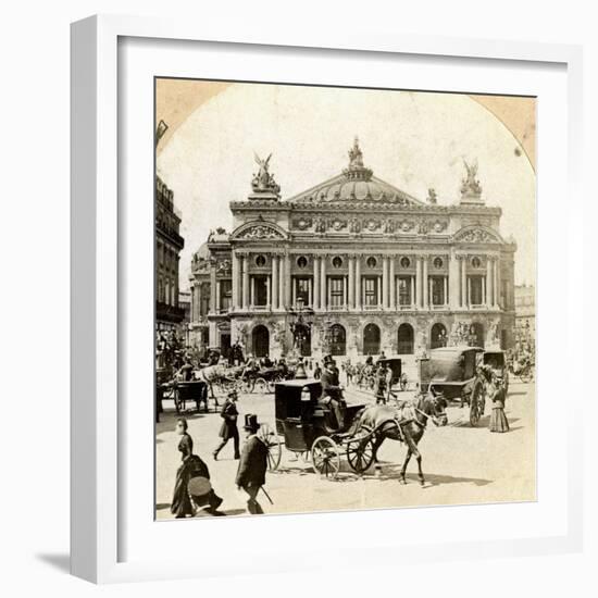 Grand Opera House, Paris, Late 19th Century-Griffith and Griffith-Framed Photographic Print