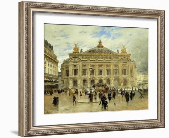 Grand Opera House, Paris-Frank Myers Boggs-Framed Giclee Print