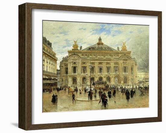 Grand Opera House, Paris-Frank Myers Boggs-Framed Giclee Print