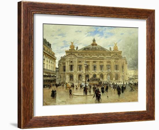 Grand Opera House, Paris-Frank Myers Boggs-Framed Giclee Print