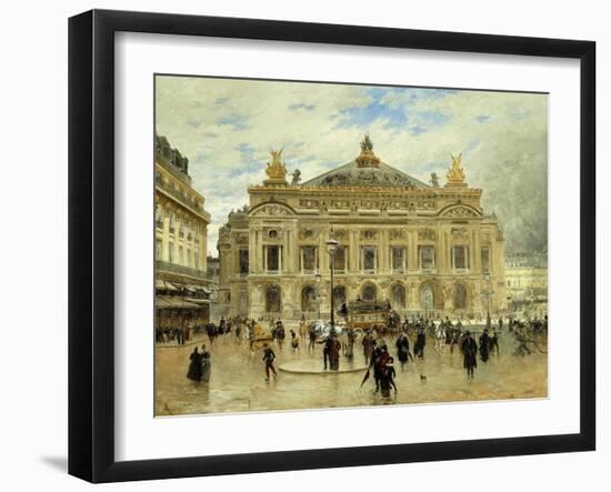 Grand Opera House, Paris-Frank Myers Boggs-Framed Giclee Print