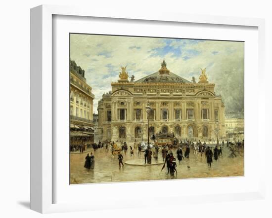 Grand Opera House, Paris-Frank Myers Boggs-Framed Giclee Print