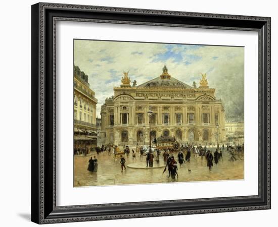 Grand Opera House, Paris-Frank Myers Boggs-Framed Giclee Print