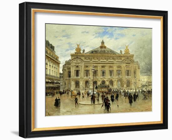 Grand Opera House, Paris-Frank Myers Boggs-Framed Giclee Print