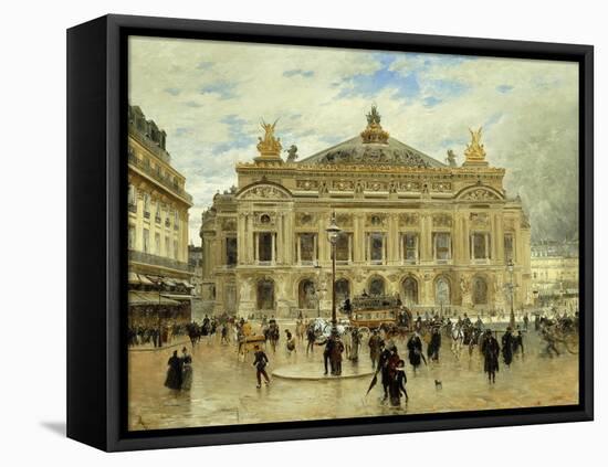 Grand Opera House, Paris-Frank Myers Boggs-Framed Premier Image Canvas