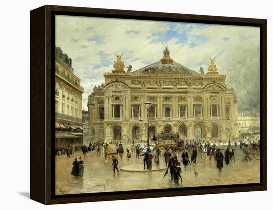 Grand Opera House, Paris-Frank Myers Boggs-Framed Premier Image Canvas