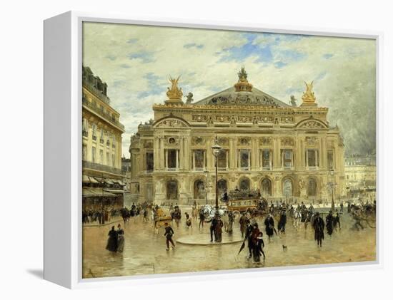 Grand Opera House, Paris-Frank Myers Boggs-Framed Premier Image Canvas