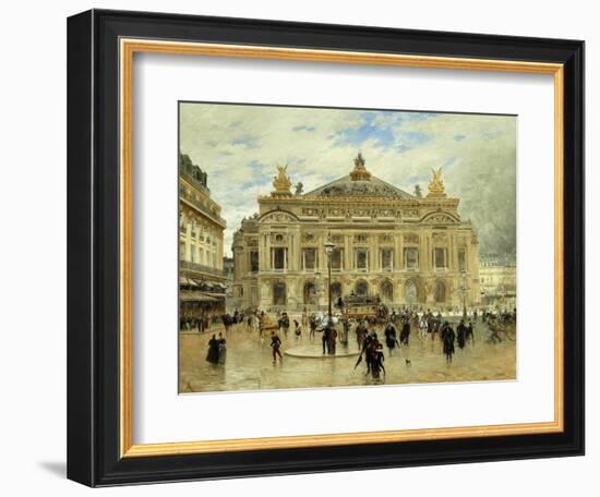 Grand Opera House, Paris-Frank Myers Boggs-Framed Giclee Print