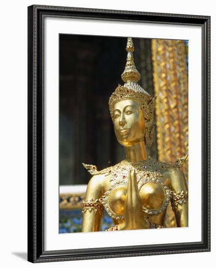 Grand Palace and Emerald Buddha Temple-Angelo Cavalli-Framed Photographic Print