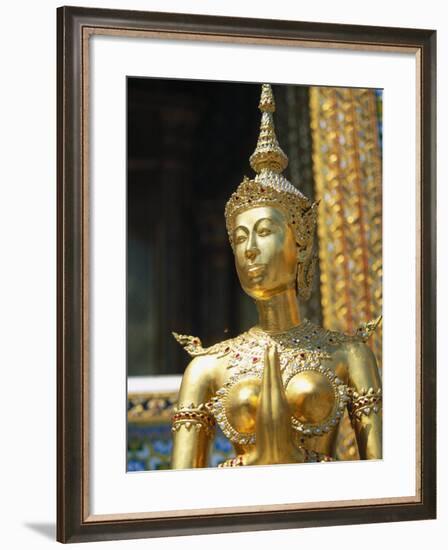 Grand Palace and Emerald Buddha Temple-Angelo Cavalli-Framed Photographic Print